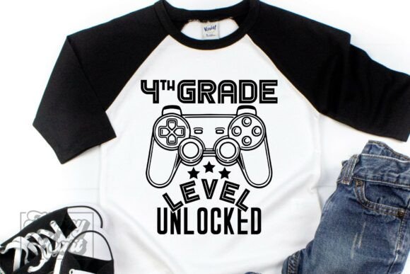 4th Grade Unlocked Level Up SVG School: Graphics and Crafts in Action