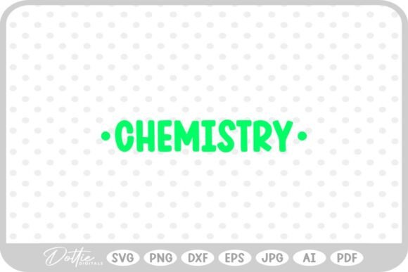 Chemistry School Subject SVG PNG DXF