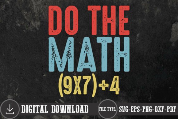 Do the Math SVG Math Teacher Gift SVG