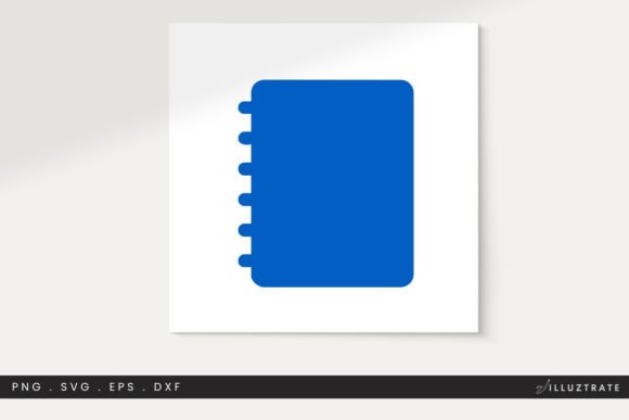 Notebook SVG, School Supplies Clipart