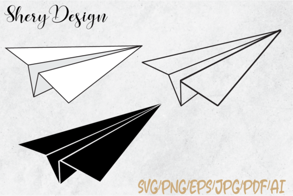Paper Plane SVG, School Clipart