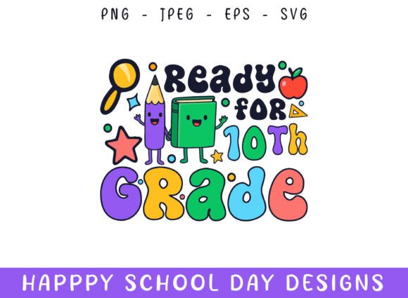 Ready Tenth Grade Kindergarten School Graphics and Crafts