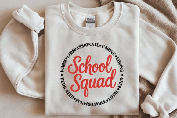 School Squad SVG: Graphics for Crafts and Branding