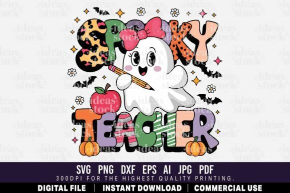 Spooky Teacher Ghost SVG Review