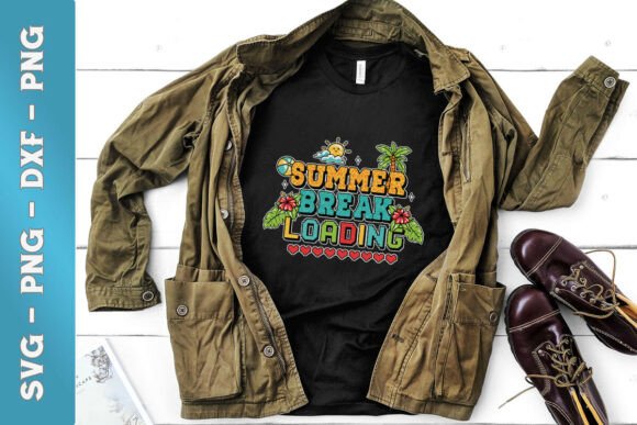 Summer Break Loading School s Out SVG