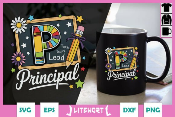 Teach Principal School Teaching SVG Graphics & Crafts