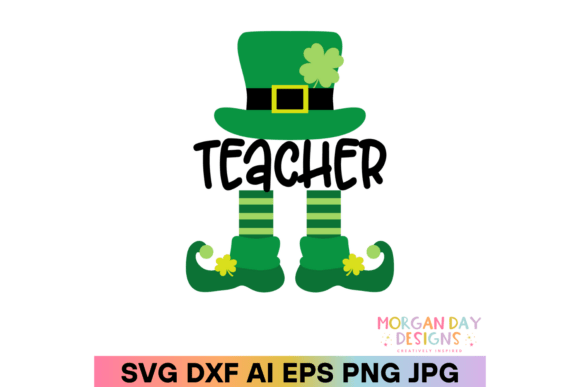 Teacher Leprechaun SVG Review