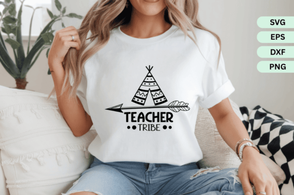 Teacher Tribe SVG, PNG Design