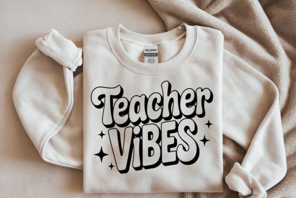 Teacher Vibes Svg, Teacher Life Svg